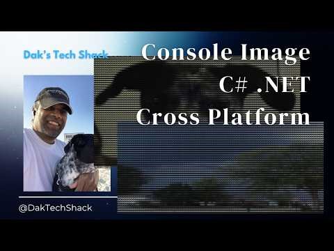 Console Image C# .NET with Six Labors component