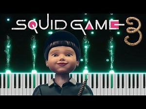 Squid Game 3 – Jump Rope Song (Kkomaya Kkomaya) | Piano Cover
