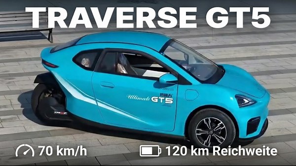 2026 Traverse GT5: E-Trike-Lamborghini mit E-Power unter 2.000 $