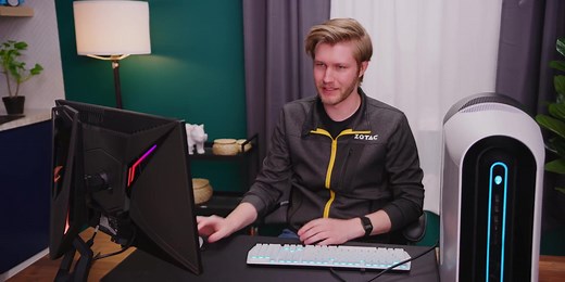 全新外星人Alienware AMD Ryzen R10游戏主机开箱&游戏实测--翻译字幕版