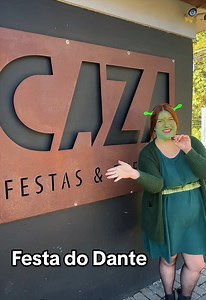 Festa do Dante na Caza Eventos: espaço amplo e estacionamento