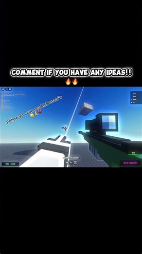 New Roblox shooter game movement based #roblox #robloxstudio #robloxedit #devlog