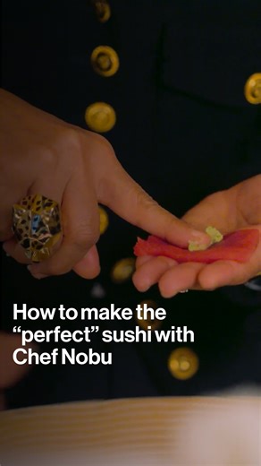 Nobu Matsuhisa, the chef and entrepreneur behind the Nobu restaurant chain, teaches Bloomberg's Haslinda Amin how to make the perfect sushi. More in the full episode on how Nobu’s "cod father" built a sushi empire. bloom.bg/436tzGK | Bloomberg