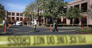 What should you do if there's a shooter at work?