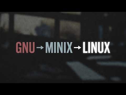 GNU — Minix — Linux: The Evolution of an OS