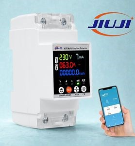 [Hot Item] Smart WiFi Smart Voltage Protection Device Voltage Relay 63A Tuya APP Integration