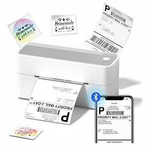 Bluetooth Wireless Thermal Printer Shipping Label Android iPhone PC Labelife