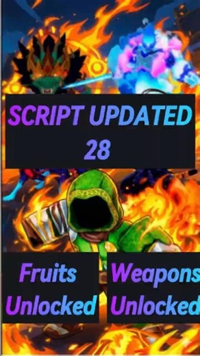 BLOX FRUIT SCRIPT UPDATED 28 #roblox #bloxfruits #bloxfruitscript