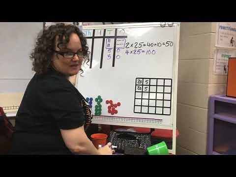 3rd grade Number Talk #1 Multiplication Using Friendly Numbers