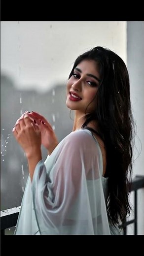 Girl in the Rain | A Cinematic Moment of Serenity