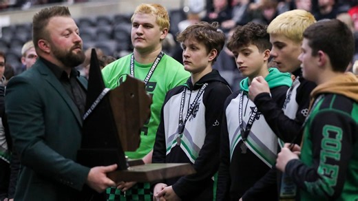 Coleman falls to Evansville in WIAA D2 state wrestling championship