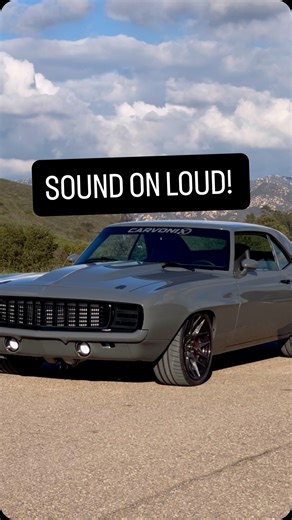 The Sound Of A 1300HP 427 LSX Is Music To Our Ears! Ready To Lock In For Your Chance To Take Ot Home? Download The Carvonix App or Grab Your Speed Society Gear! #camaro #69camaro #musclecar #lsx | Speed Society