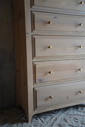 Sold-pine Tall Dresser-amish Made - Etsy