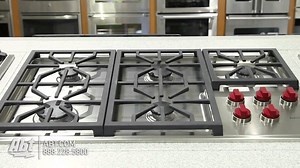Wolf Professional 36 inch Gas Cooktop CG365P Overview