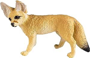 Safari Ltd. Fennec Fox Figurine – Lifelike Hand-Painted Toy Model Figure - Fun & Educational Toy for Boys, Girls & Kids Ages 3+