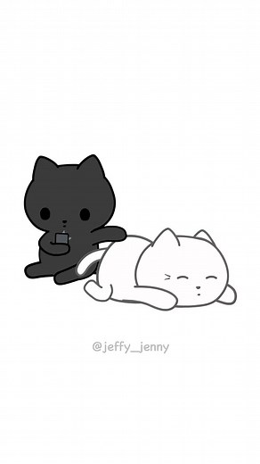 Jeffy and Jenny on Instagram: "懶 . . . . . . #Jeffy#Jenny#JeffyJenny#jeffyandjenny#kittens#animation#cartoon#kittylove#animated#catcartoon#animationart#catsofinstagram#cartooncat#kittyanimation#animatedfilm#catlovers#cartoonnetwork#catanimation#cutecats#animatedseries#cartoonkitty#animationlovers#kittenanimation#cartoonlover#catvideos#animationmovie#catlife#cartoonworld#animationdesign#catanimations"