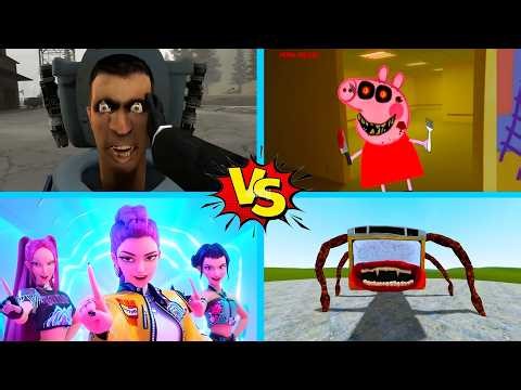 Skibidi Toilet🆚PEPPA PIG.EXE 🆚Siren Head🆚Kpop demon hunter 🎶 Tiles Hop EDM Rush