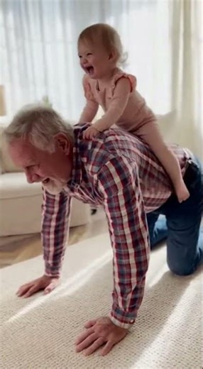 Baby Turns Grandpa Into a Horse! 😂🐴👶