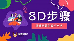 优思学院｜8D报告步骤：质量问题的解决方法