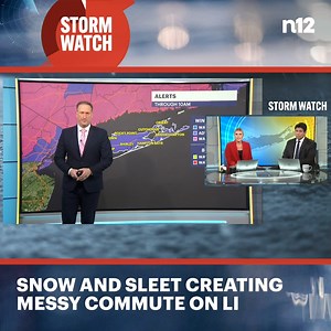 6K views · 20 reactions | DRIVE SAFELY ⚠️ A winter weather advisory is in effect for Long Island through 10 a.m. Here's your latest forecast - https://bit.ly/3EJLy9L | News 12 Long Island | Facebook