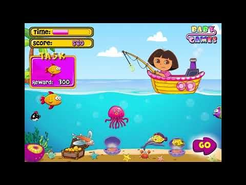 Dora the Explorer Fishing Game