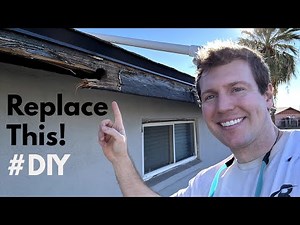 Learn How To Replace Old or Rotted Fascia - Add a New Roofline!