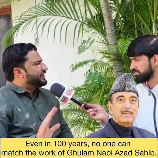 99K views · 3.9K reactions | Even in 100 years, no one can match the work of Ghulam Nabi Azad... | With Azad | Facebook