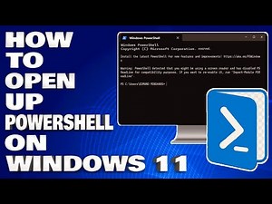 How To Open Up PowerShell on Windows 10/11 [Guide]
