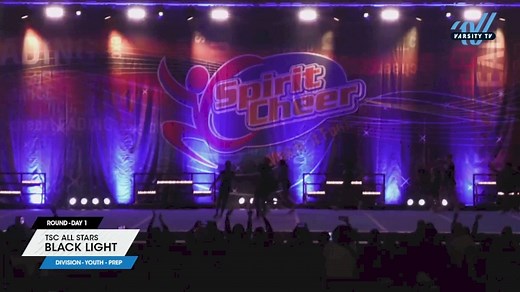 TSC All Stars - Black Light [2025 L1.1 Youth - PREP Day 1] 2025 Spirit Cheer Super Nationals