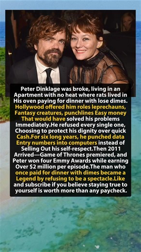 Peter Dinklage Said NO to Hollywood Until Destiny Hit 🔥#shortvideo