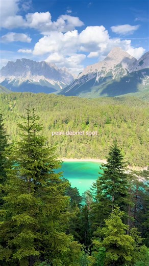 Best catch-up spot by the Blindsee in Austria