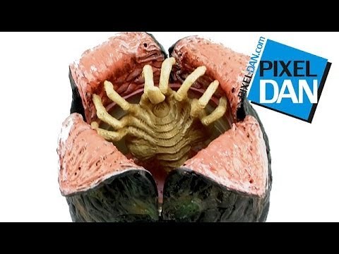 NECA Aliens Xenomorph Egg & Facehugger Figure Video Review