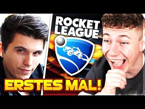 PALUTEN'S ERSTES MAL ROCKET LEAGUE! 😨 | Rocket League deutsch