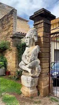 The Villa of Monsters 👺 in Bagheria #bagheria #sicily #teslatour