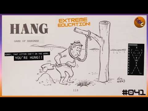 Game of Hangman (1973) | Educational Electronic Executions