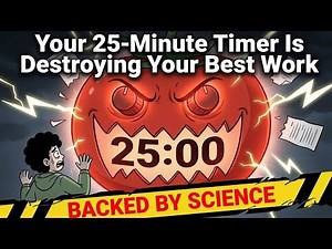 Your 25-Minute Pomodoro Timer Is Destroying Your Best Work