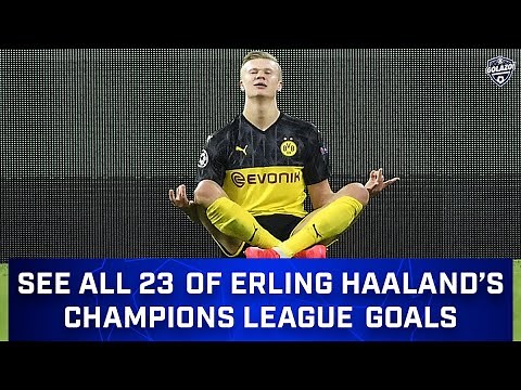 Erling Haaland's 23 Champions League Goals | Every Angle | CBS Sports Golazo
