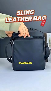 5.1K reactions · 241 shares | Libreng Sling Leather Bag? Oo, totoo...