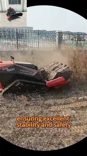 Ferngesteuerter Raupen-Schlegelmulcher online zum Bestpreis erhältlich