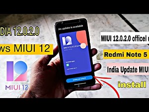 Redmi Note 5 Pro MIUI 12 stable update / Redmi Note 5 / MIUI 12.0.2.0 Global stable Rom new update 🥱