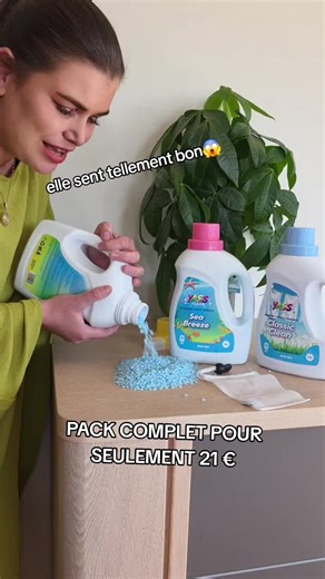 Kit complet lessive #yassclean #lessive #parfumées #tiktokshop