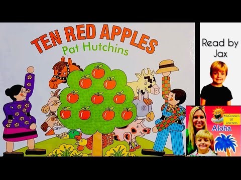 Ten Red Apples by Pat Hutchins|Read by Jax+free Printable Ms Connie’s Lil Learners