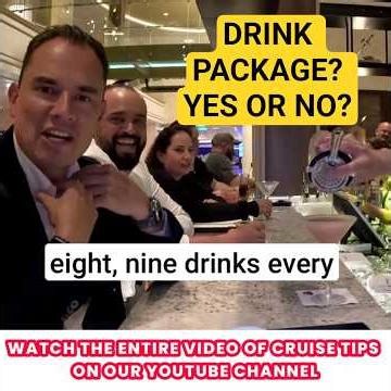 Drink Package? Yes or No?