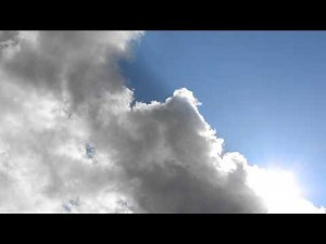 Clouds / Sun / blue sky- Royalty-free Video clip HD