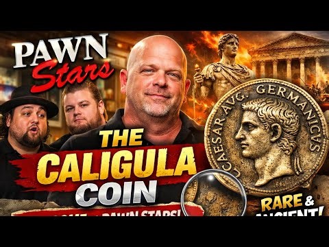 🔥 Pawn Stars SHOCKED by the Legendary Caligula Coin! Ancient Rome’s Dark Secret Revealed