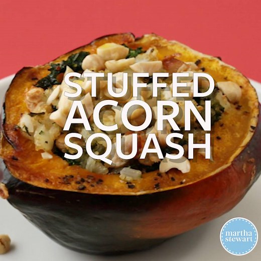 Stuffed Acorn Squash: http://martha.ms/61808JB4K | Martha Stewart