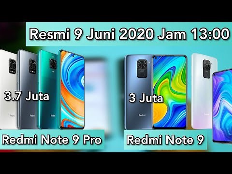 Harga dan Spesifikasi Redmi Note 9 dan 9 Pro : Rilis 3-4 Jutaan