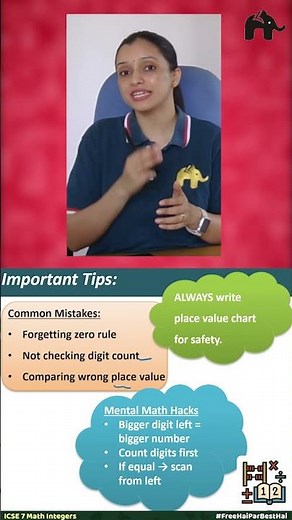 Comparing numbers? Remember these simple rules! 🔢