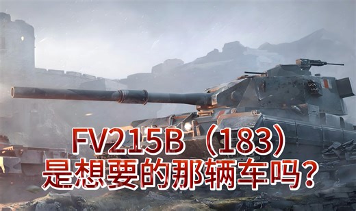 FV215B（183）是想要的那辆车吗？