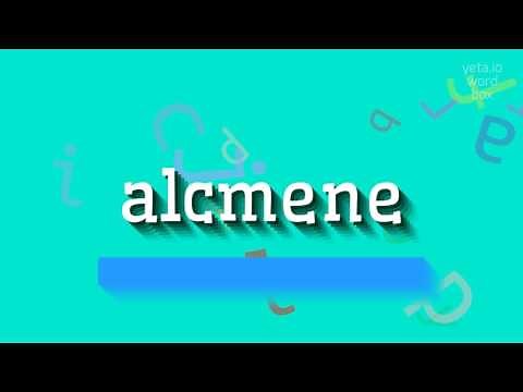 ALCMENE - HOW TO PRONOUNCE ALCMENE? #alcmene